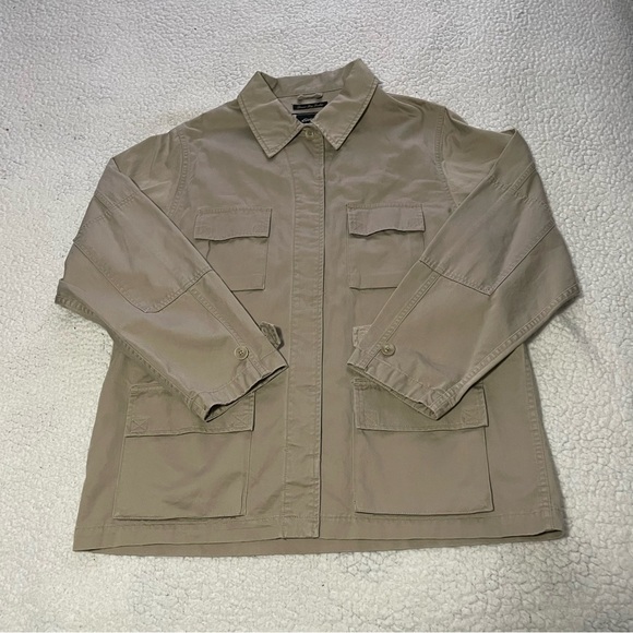 Eddie Bauer legend Spencer bay jacket size large light brown - Picture 2 of 15